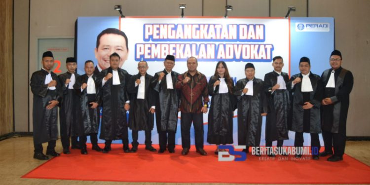 Pengangkatan Belasan Advokat DPC PERADI Cibadak: Langkah Penting Perkuat Pelayanan Hukum
