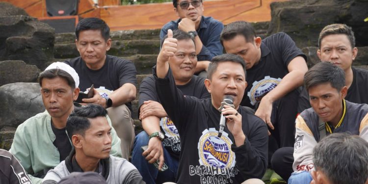 Wabup Sukabumi Hadiri Peringatan Hari Buruh Bersama Sarbumusi, Suasana Akrab Penuh Semangat Persatuan