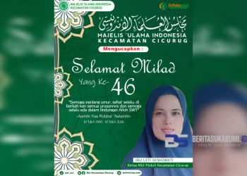 MUI Kecamatan Cicurug Ucapkan Selamat Milad ke-46 Kepada Ketua MUI Peduli, Leti Seskowati
