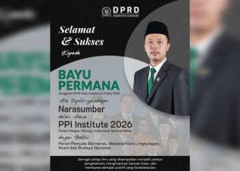 Selamat dan Sukses! Bayu Permana Anggota DPRD Sukabumi Fraksi PKB Terpilih Menjadi Narasumber PPI Institute 2026