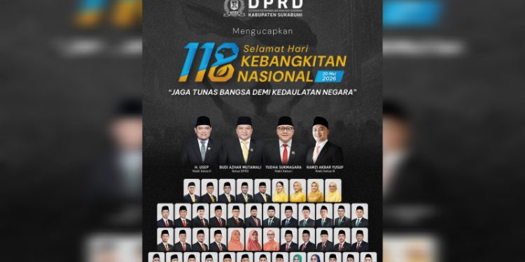 Peringati 118 Tahun Kebangkitan Nasional, DPRD Kab. Sukabumi: Jaga Tunas Bangsa Demi Kedaulatan Negara