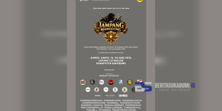 Hadir Pertengahan Juni, Drama Sinema Musikal ‘Jampang Manggung’ Siap Ramaikan Lapang Citanglar Sukabumi
