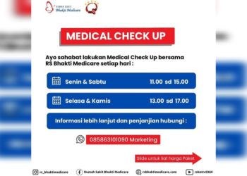 RS Bhakti Medicare Buka Layanan Medical Check Up, Hadirkan Paket Lengkap dan Terjangkau