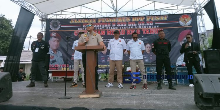 Ketua DPC Gerindra Kabupaten Sukabumi, Yudha Sukmagara Hadiri Syukuran Milad ke-6 Komunitas BEDIL