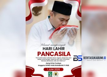 Anggota DPRD Sukabumi Aang Erlan Hudaya Peringati Hari Lahir Pancasila: Pancasila Jiwa Setiap Anak Bangsa