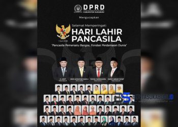 DPRD Kab. Sukabumi Peringati Hari Lahir Pancasila: Pancasila Pemersatu Bangsa, Fondasi Perdamaian Dunia