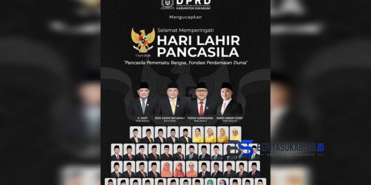 DPRD Kab. Sukabumi Peringati Hari Lahir Pancasila: Pancasila Pemersatu Bangsa, Fondasi Perdamaian Dunia