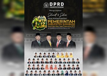 Pemerintah Kabupaten Sukabumi Raih WTP ke-12 Kali Berturut-turut, DPRD Berikan Apresiasi