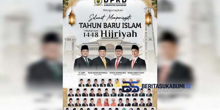 DPRD Kabupaten Sukabumi Ucapkan Selamat Tahun Baru Islam 1448 Hijriyah