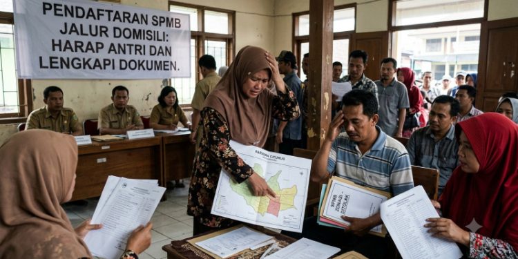 SPMB Jalur Domisili Bikin Geleng Kepala, Orang Tua di Cicurug Banyak Mengeluh