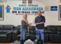 Iman Adinugraha Berikan Bantuan Modal Usaha Kepada Pedagang Empek-empek yang Bebas dari Jeratan Rentenir