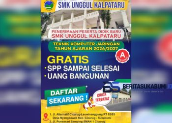 SMK Unggul Kalpataru Buka Pendaftaran Siswa Baru Jurusan Teknik Komputer Jaringan, Bebas Biaya SPP dan Uang Bangunan