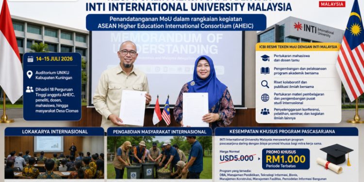 Perkuat Jejaring ASEAN, Institut Citra Buana Indonesia (ICBI) Resmi Jalin Kerja Sama dengan INTI International University Malaysia