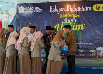 Gebyar Muharram 1448 H: DPAC FKDT Cicurug Santuni Ratusan Anak Yatim di Gedung Serbaguna Sri Sukabumi Hill
