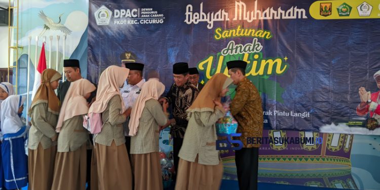 Gebyar Muharram 1448 H: DPAC FKDT Cicurug Santuni Ratusan Anak Yatim di Gedung Serbaguna Sri Sukabumi Hill