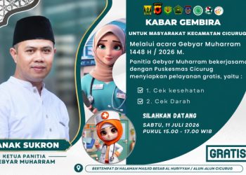 Gebyar Muharram 1448 H, Warga Cicurug Dapat Layanan Kesehatan Gratis