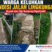 Warga Kampung Nyangkowek Bangbayang Kecewa, Jalan Lingkungan Rusak Bertahun-tahun Tak Kunjung Diperbaiki