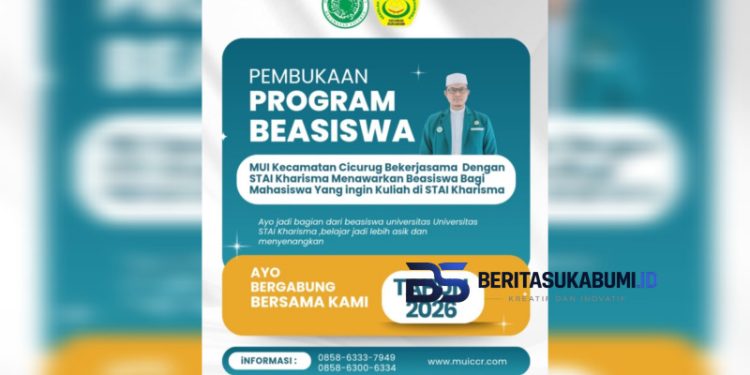 MUI Cicurug Berkolaborasi dengan STAI Kharisma Sukabumi, Buka Akses Beasiswa Kuliah Tahun Akademik 2026–2027
