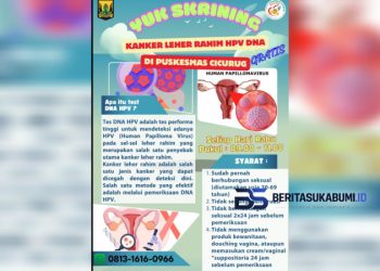 Puskesmas Cicurug Hadirkan Layanan Skrining Kanker Leher Rahim Tes DNA HPV Secara Gratis