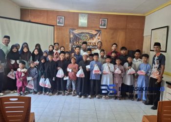 Gebyar Muharram 1448 H, Desa Caringin Cicurug Santuni 45 Anak Yatim Piatu