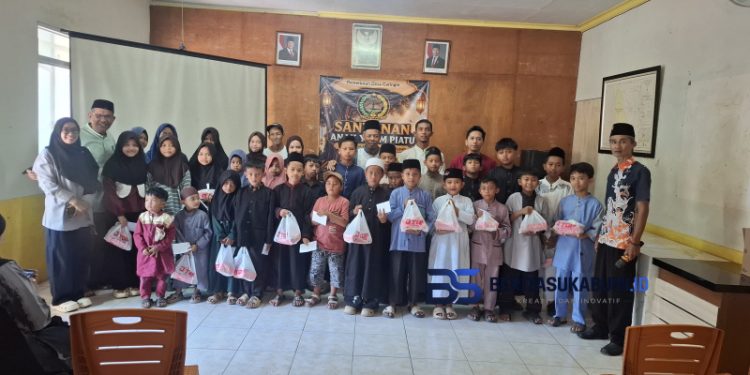 Gebyar Muharram 1448 H, Desa Caringin Cicurug Santuni 45 Anak Yatim Piatu