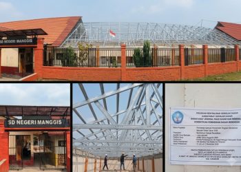 Rehab 3 Ruang Kelas dan 1 Ruang Guru SDN Manggis Rp1 Miliar Lebih, Wakil Ketua Komite Sekolah dan Pedagang Lokal Kecewa Tak Dilibatkan