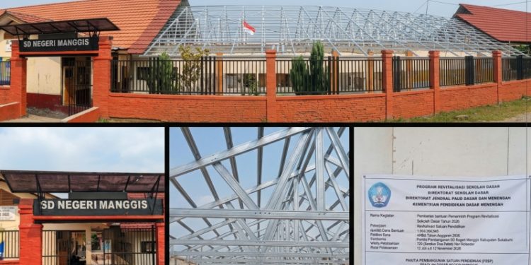 Rehab 3 Ruang Kelas dan 1 Ruang Guru SDN Manggis Rp1 Miliar Lebih, Wakil Ketua Komite Sekolah dan Pedagang Lokal Kecewa Tak Dilibatkan