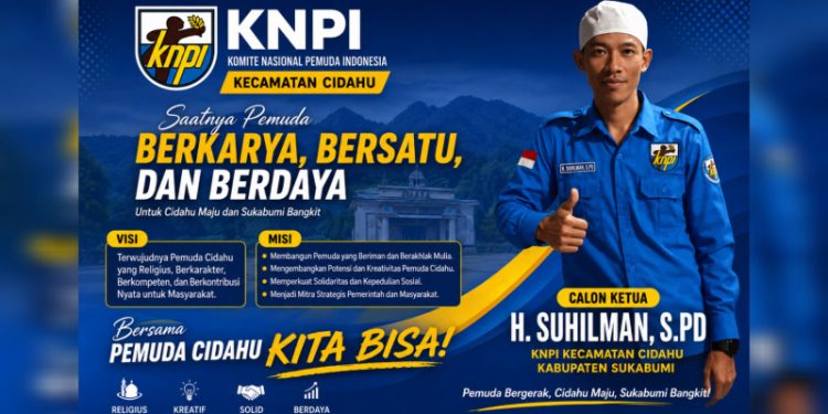 H. Suhilman Resmi Deklarasi dan Daftar Jadi Calon Ketua KNPI Cidahu: Jadikan KNPI Rumah Besar Tanpa Sekat
