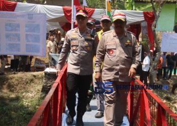 Resmi Dibuka, Jembatan Merah Putih Presisi Kamandoran Kini Jadi Nadi Baru Mobilitas Warga Cibadak
