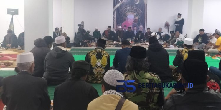 Poskab Sapujagat Cicurug Gelar Tawasul Akbar, Satu Suara Padatkan Doa dan Ukhuwah di GICC