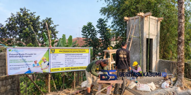 Pembangunan Sumur Bor Desa Caringin Senilai Rp194 Juta, Kades Parid Rudin Ucapkan Terima Kasih kepada Bupati dan Wakil Bupati Sukabumi