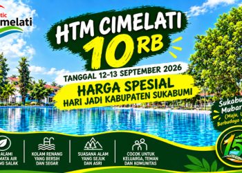 Rayakan Hari Jadi ke-156 Kabupaten Sukabumi, TR Cimelati Tetapkan Harga Spesial Tiket Masuk Rp10 Ribu