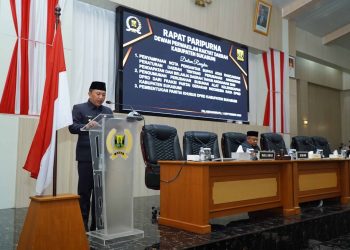 DPRD Sukabumi Gelar Paripurna, Bahas Perubahan APBD 2026 hingga Susunan AKD Baru