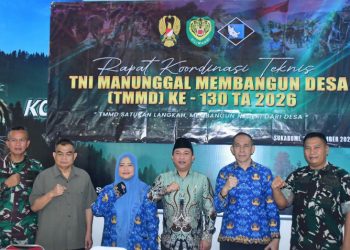 Wabup Andreas Tegaskan Dukungan Penuh: Desa Mekarjaya Ciemas Jadi Pusat TMMD ke-130