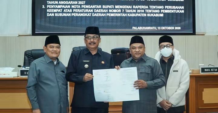 Paripurna DPRD: Bupati Asep Japar Apresiasi Sinergi DPRD Demi Sukabumi Mubarokah