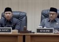 Pemkab Sukabumi Sampaikan Strategi Penataan Perangkat Daerah dalam Rapat Paripurna DPRD