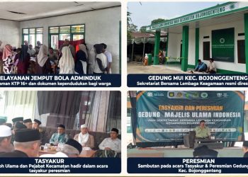 Di Sela Peresmian Gedung MUI Bojonggenteng, Dukcapil Cicurug Hadirkan Layanan Adminduk Jemput Bola