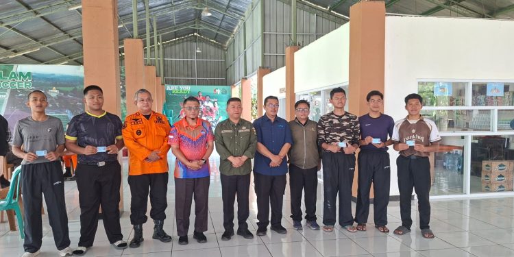 Di Tengah Apel Pengurangan Risiko Bencana, 70 Santri Pesantren Assalam Bojonggenteng Rekam E‑KTP Pemula