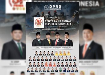 Pimpinan dan Seluruh Anggota DPRD Kabupaten Sukabumi Ucapkan Selamat HUT ke-81 TNI