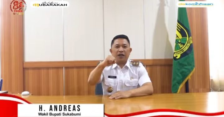 Wakil Bupati H. Andreas Ucapkan Selamat HUT ke-81 TNI: Sinergi Bersama Wujudkan Sukabumi Mubarakah
