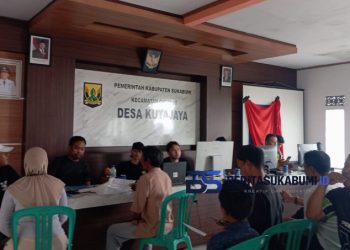 Jemput Bola Adminduk di Desa Kutajaya, UPTD Disdukcapil Cicurug Gandeng PK KNPI untuk Layanan Lebih Dekat ke Warga