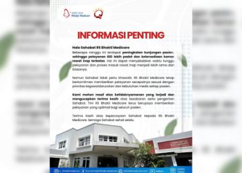Kunjungan Pasien Meningkat, RS Bhakti Medicare Sampaikan Permohonan Maaf dan Jamin Pelayanan Tetap Optimal